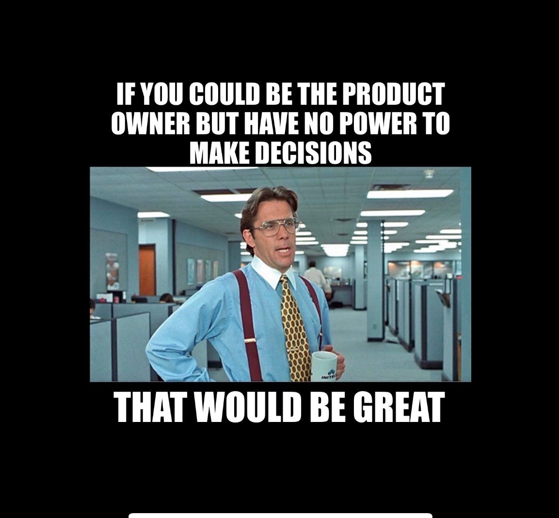 Office Space Bill Lumbergh Product Owner